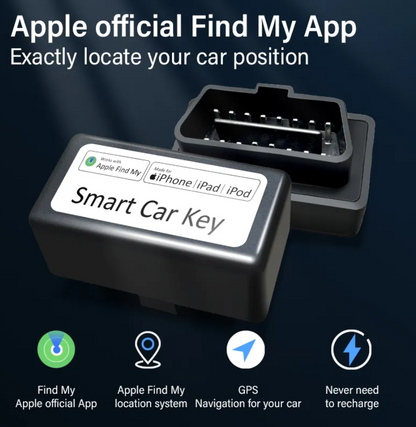 Localizador Gps Universal para coche, dispositivo para Iphone, Ipad, OBD, Find My Apple App oficial, nuevo